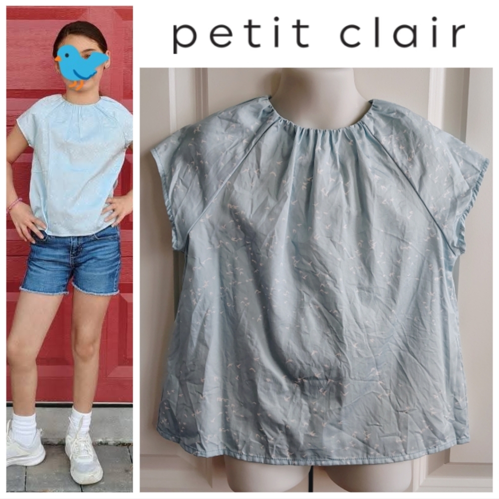 Petit Clair Bird Blouse (Boutique Brand)